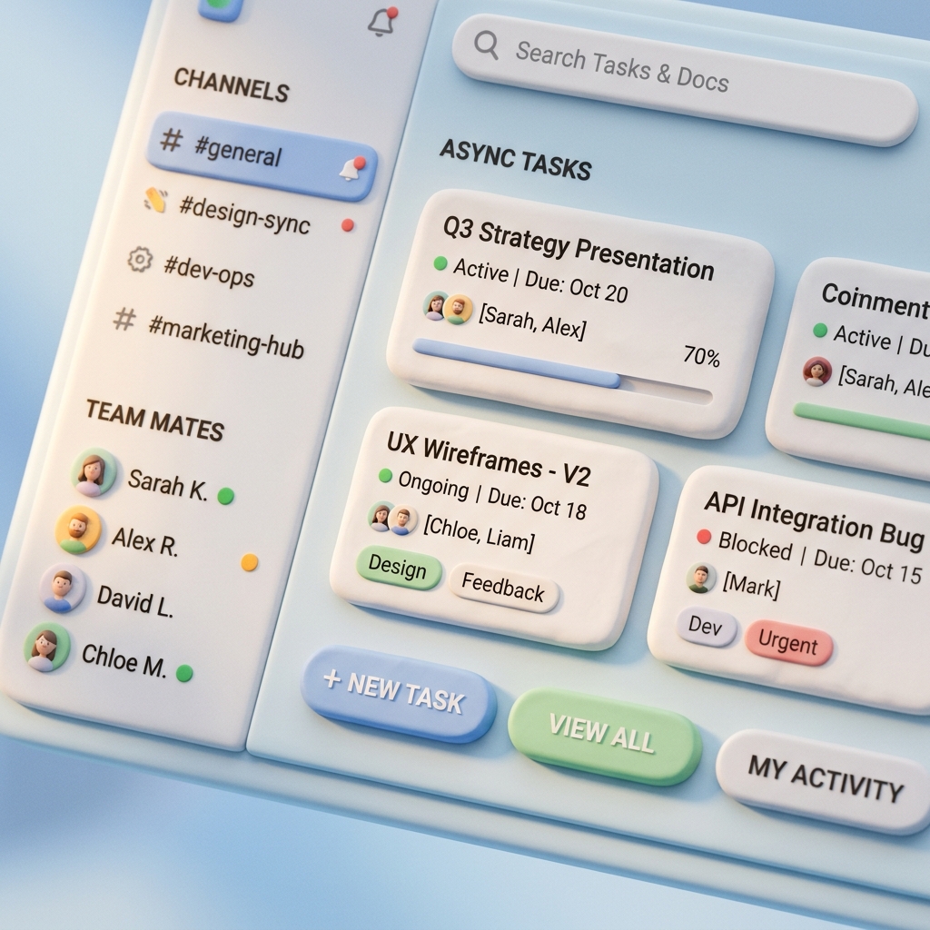 Project Nexus - Tactile digital collaboration dashboard case study